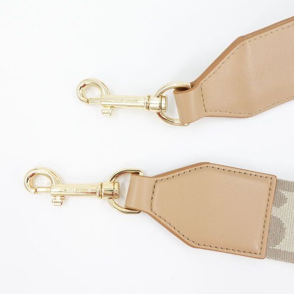 Marc Jacobs The Messenger Saddle Bag Medium In Leather Camel Cream OS - Picture 12 of 16